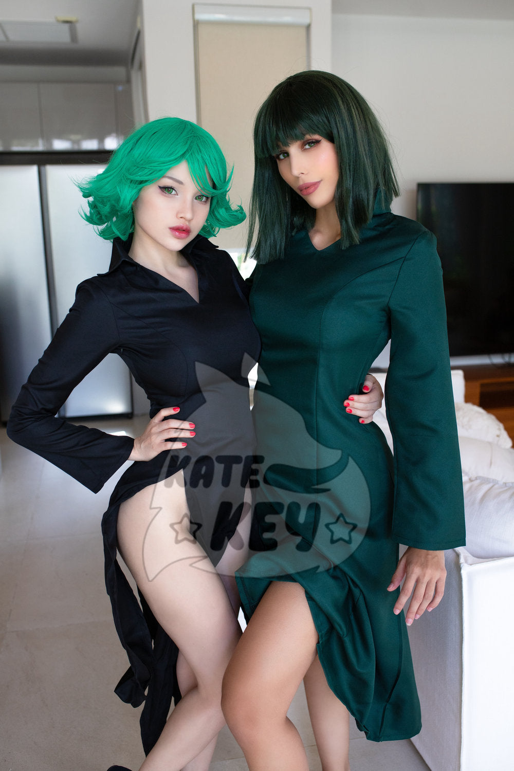Fubuki y Tatsumaki Cosplay - HD Print A4