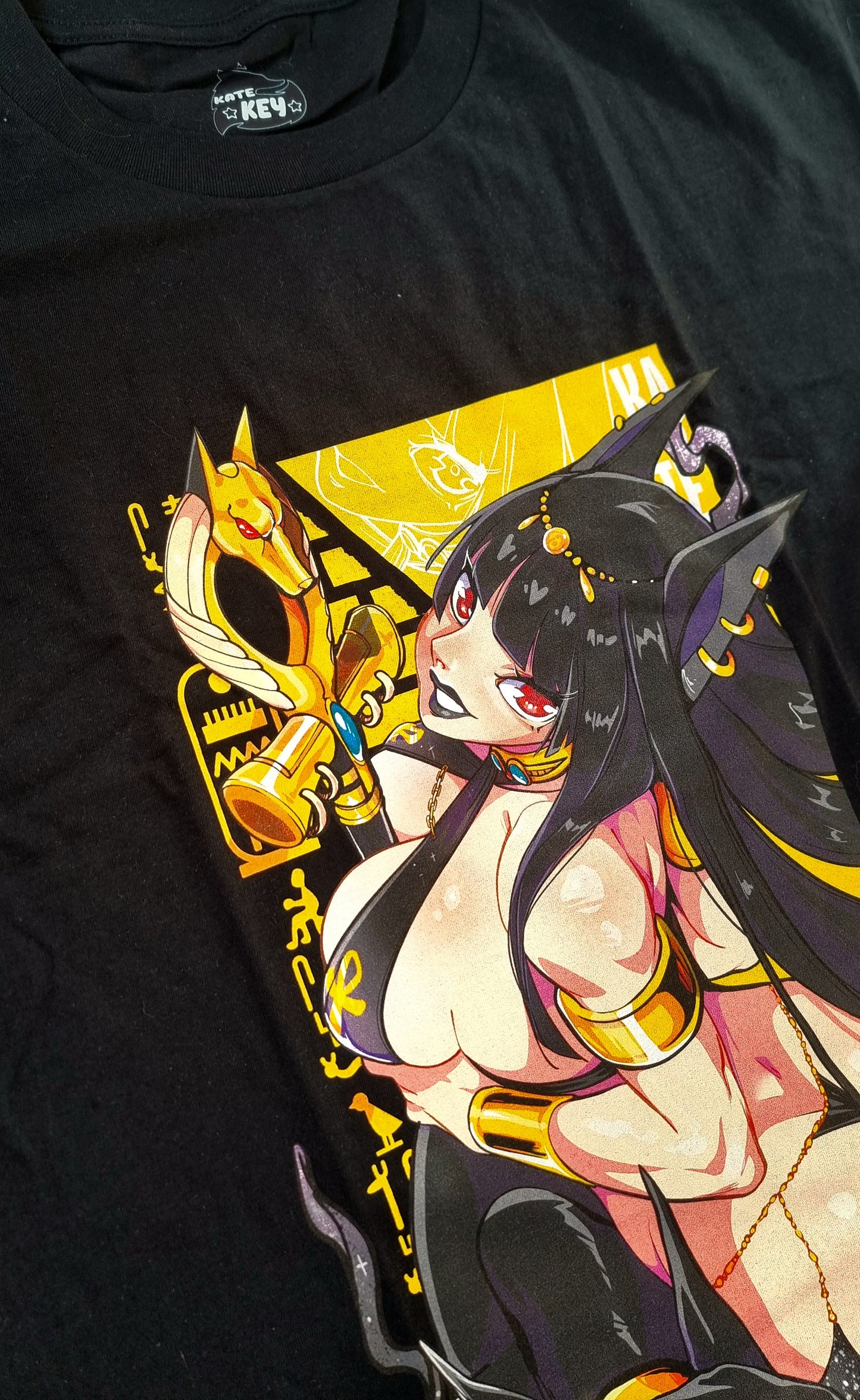 Anubis (Black) T-Shirt 👕 - KatekeyCosplayShop