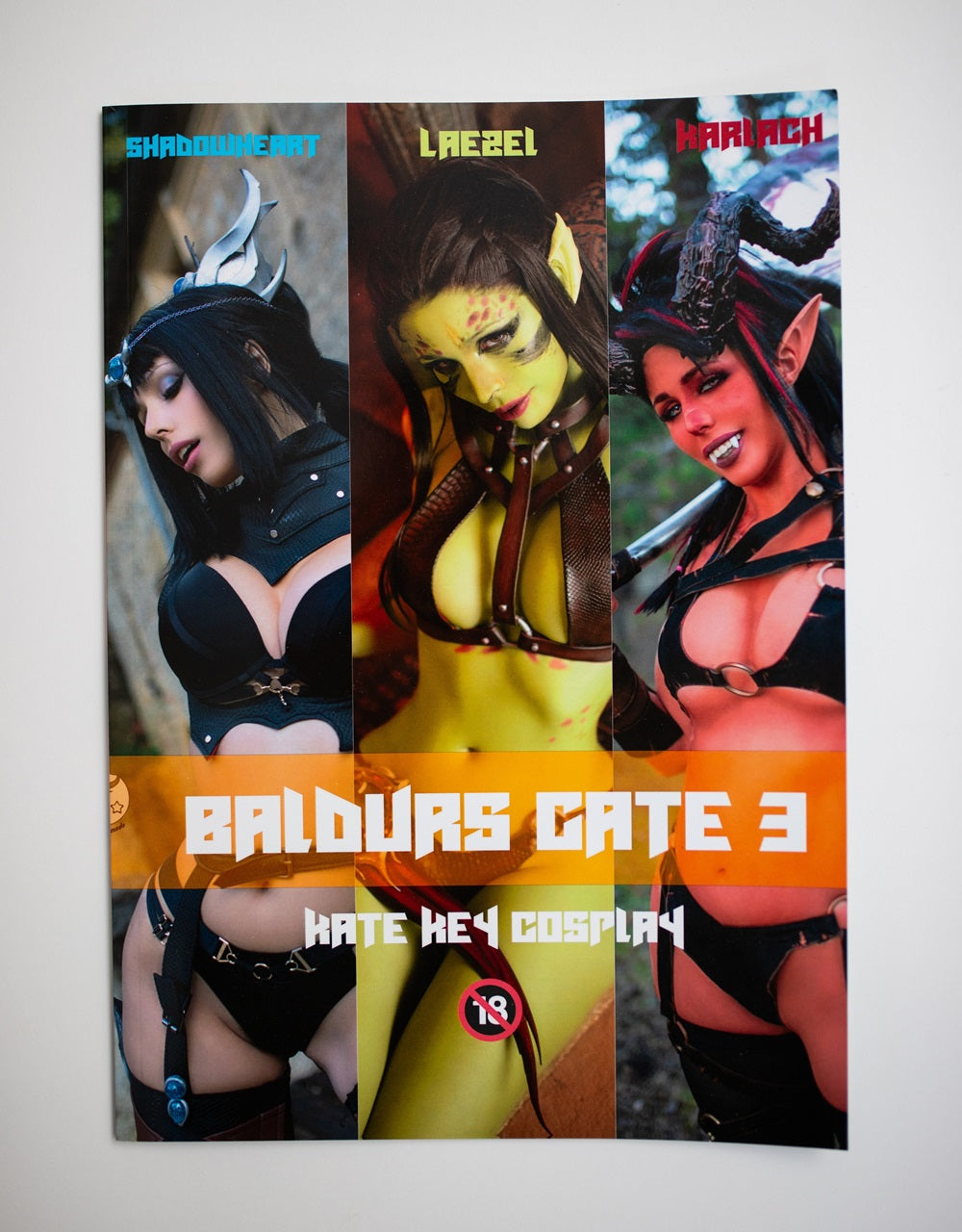 Photobook A4 - Baldur's Gate Edition - KatekeyCosplayShop