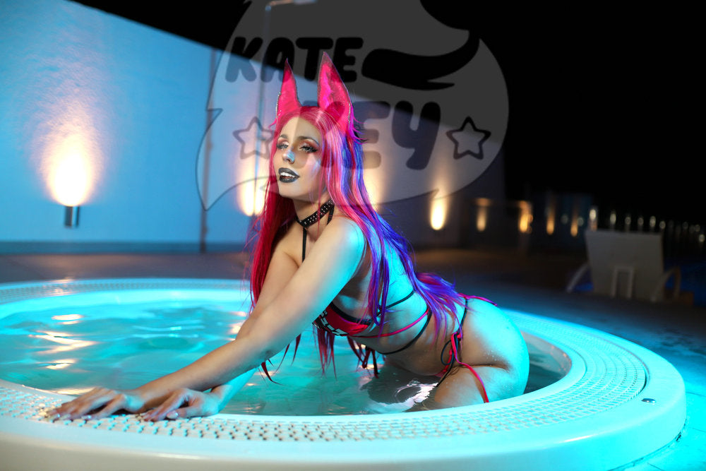 Goth Fox Cosplay - HD Print A4