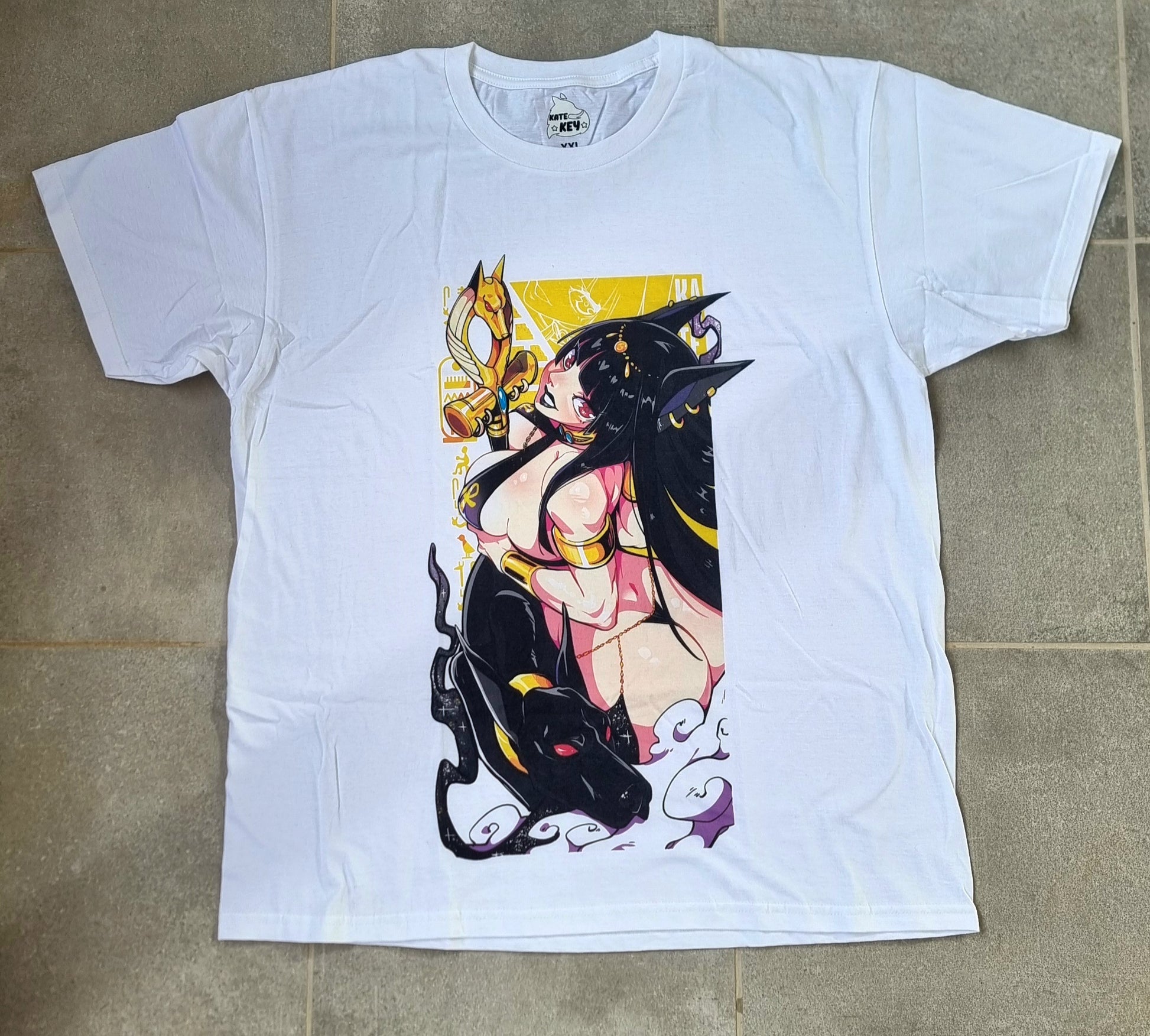 Anubis (White) T-Shirt 👕 - KatekeyCosplayShop