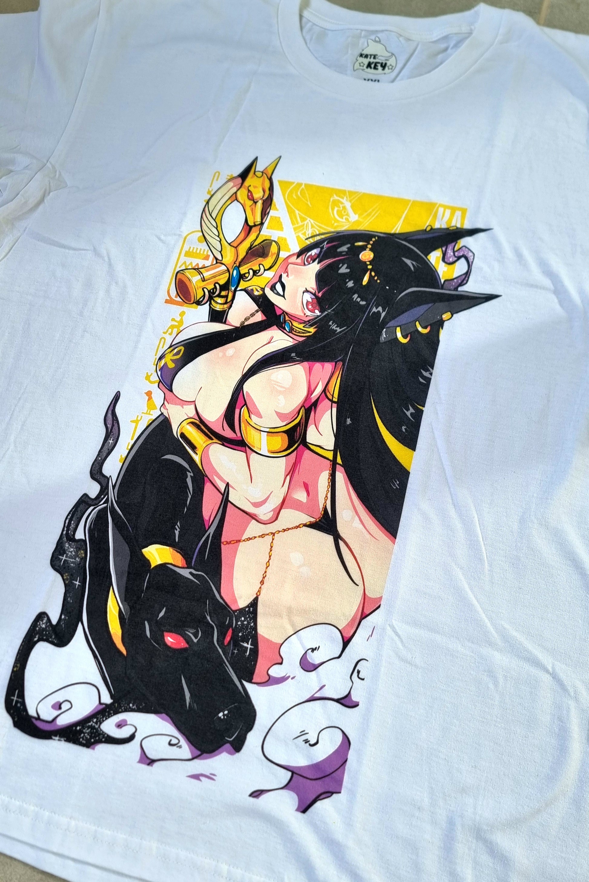 Anubis (White) T-Shirt 👕 - KatekeyCosplayShop