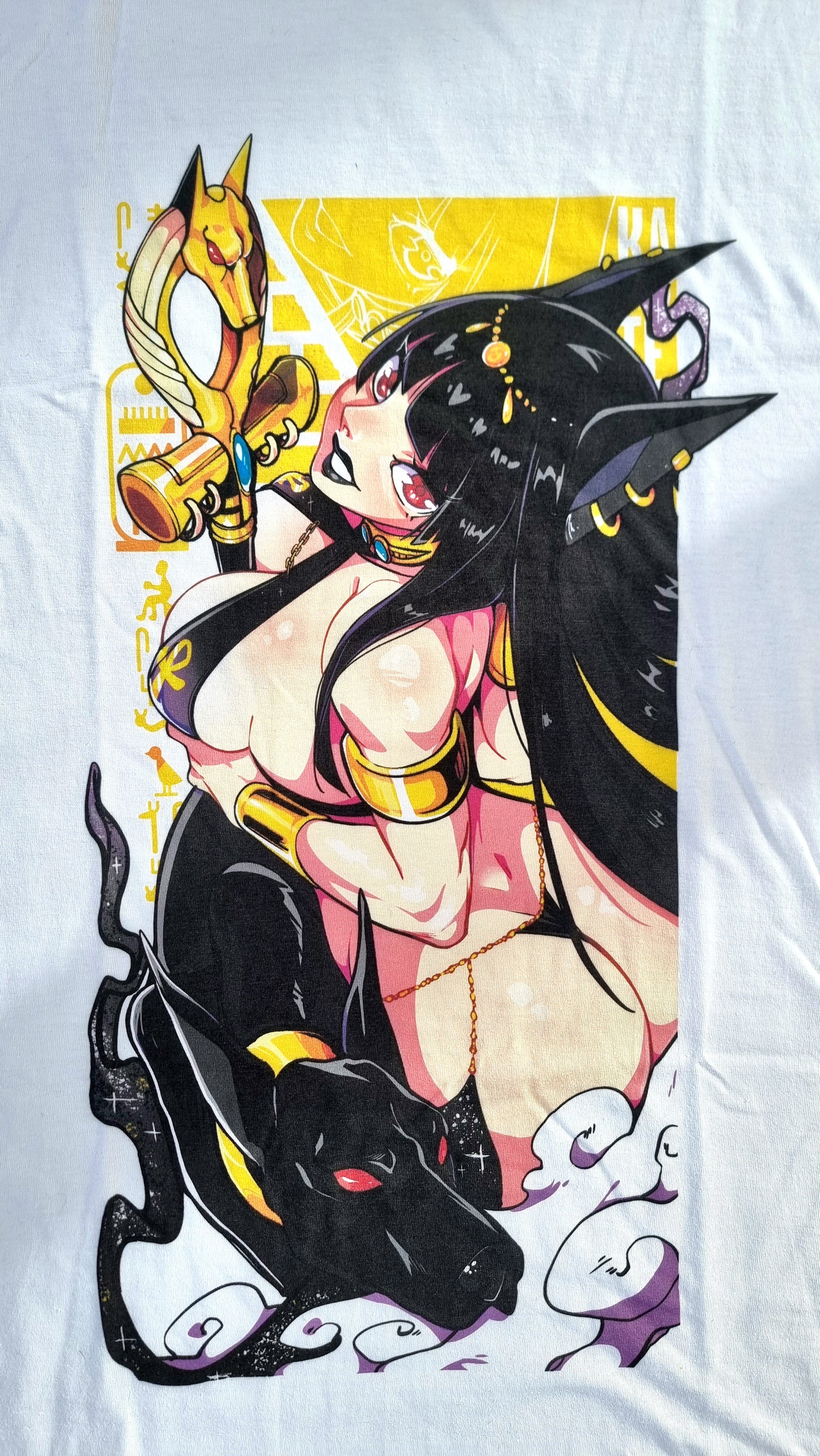 Anubis (White) T-Shirt 👕 - KatekeyCosplayShop